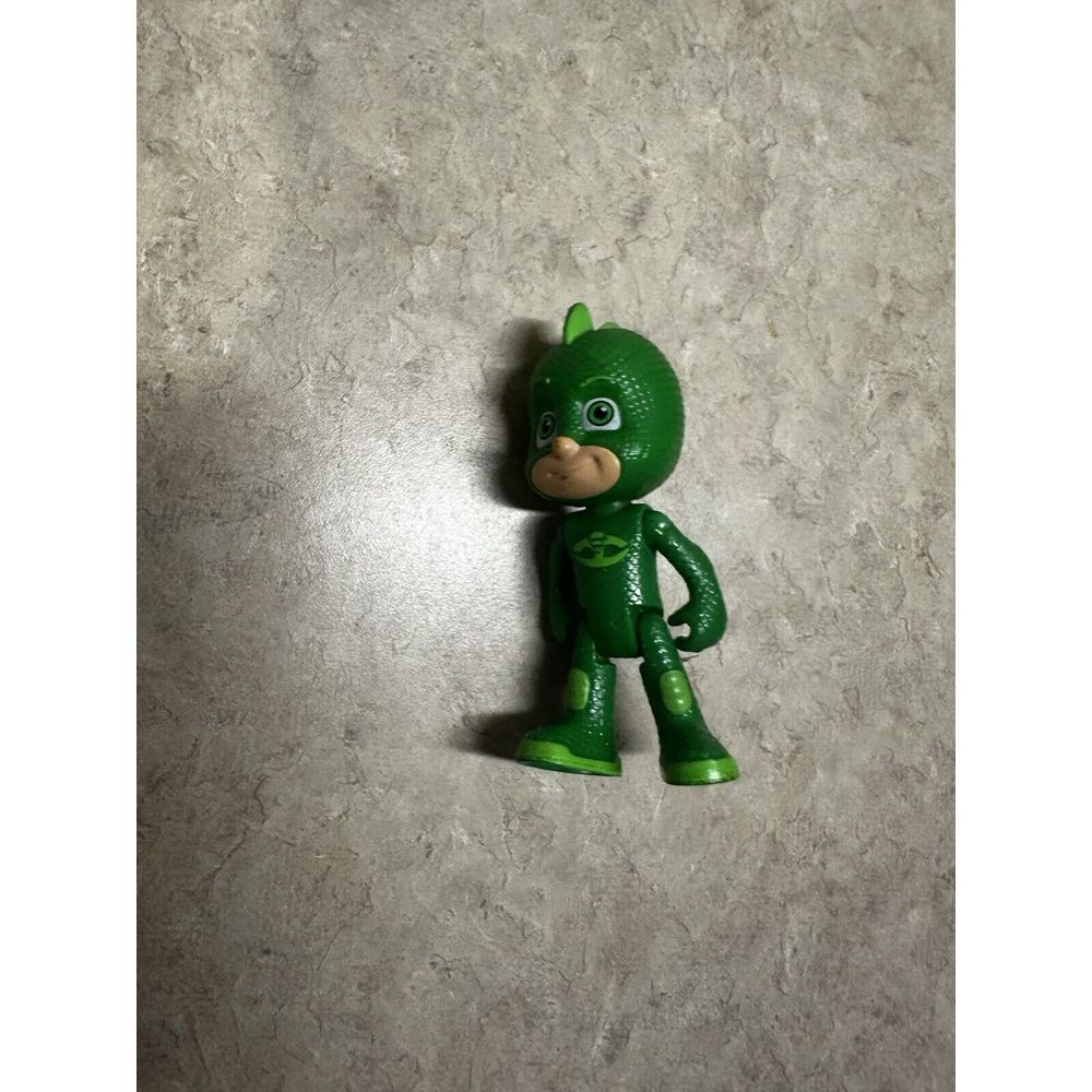 PJ Masks Green‎ Gekko Gecko Posable Figure 3.25"